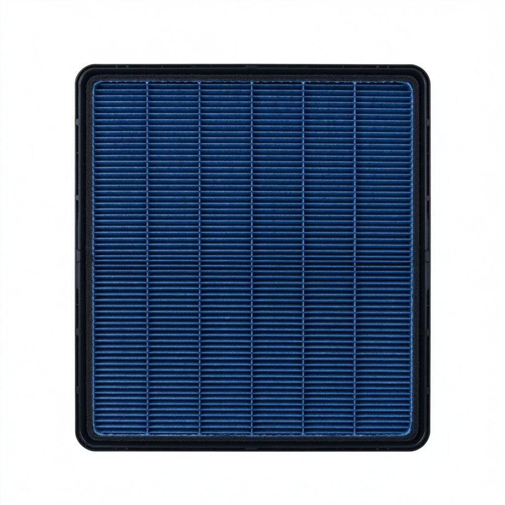 WIRES Cabin Air Filter - Dark Blue Rectangular Pleated Media