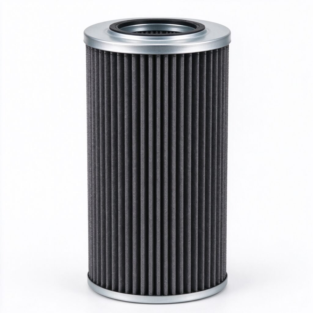 WIRES Hydraulic Filter Cartridge - Dark Gray Cylindrical Pleated Media