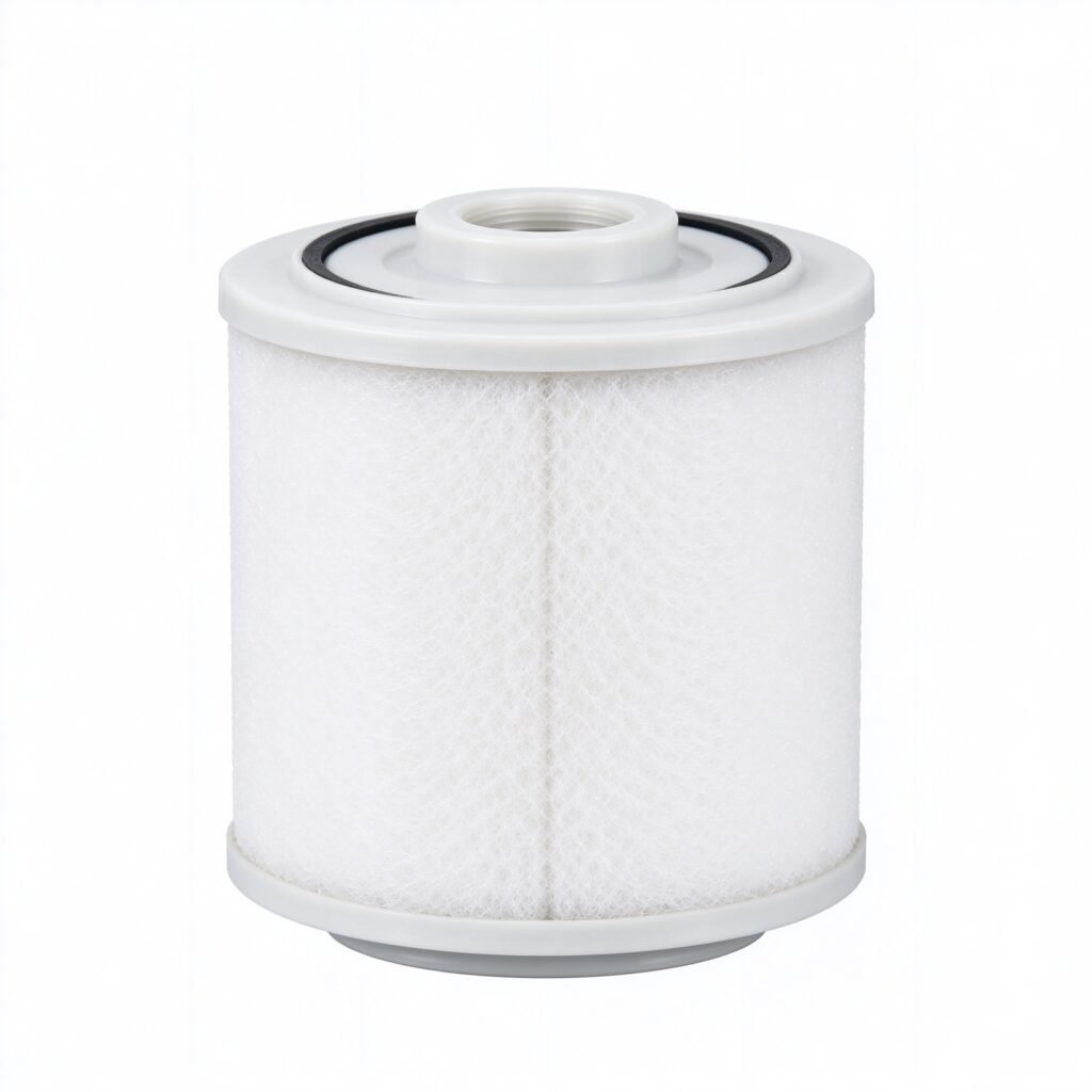 WIRES Hydraulic Filter Element - White Foam Cylindrical