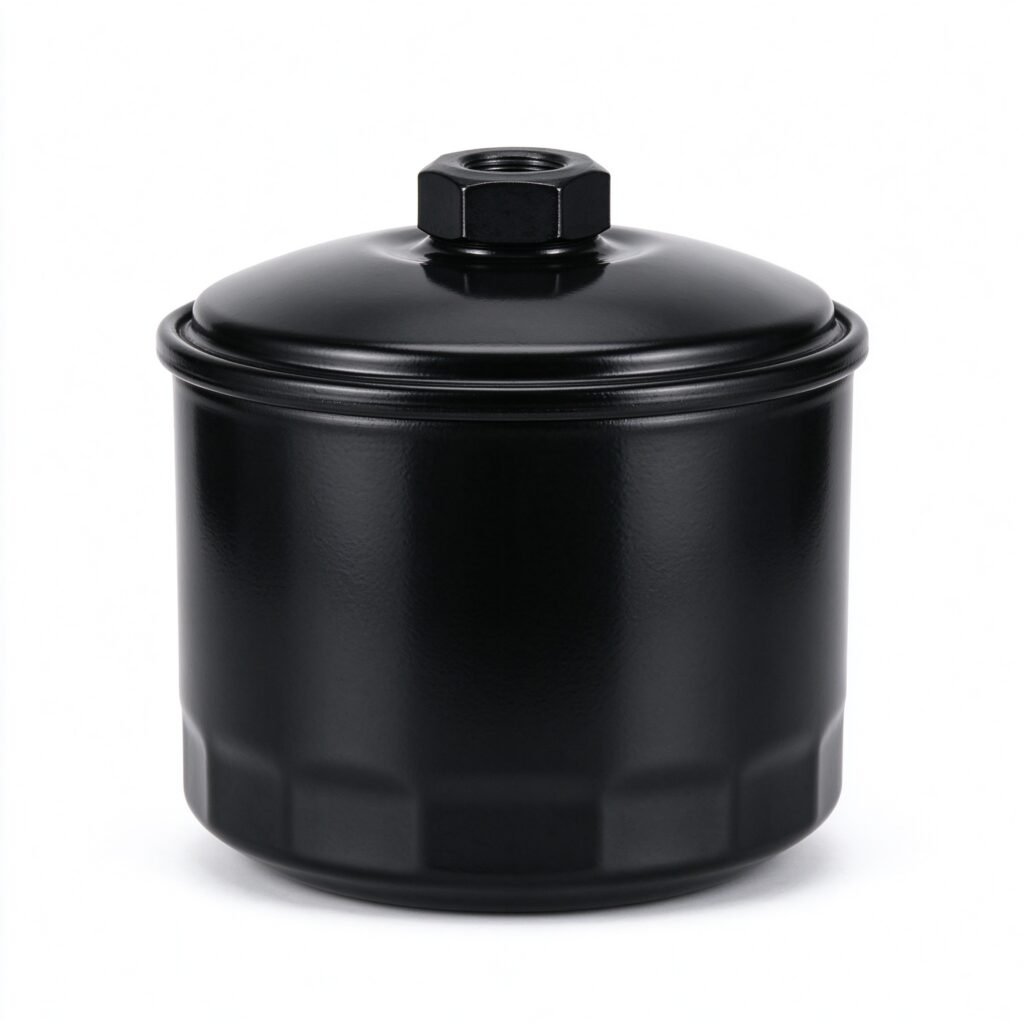 WIRES Spin-on Oil Filter - Black Short Canister