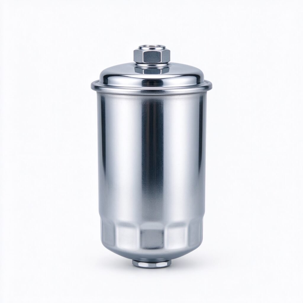 WIRES Spin-on Fuel Filter - Chrome Polished