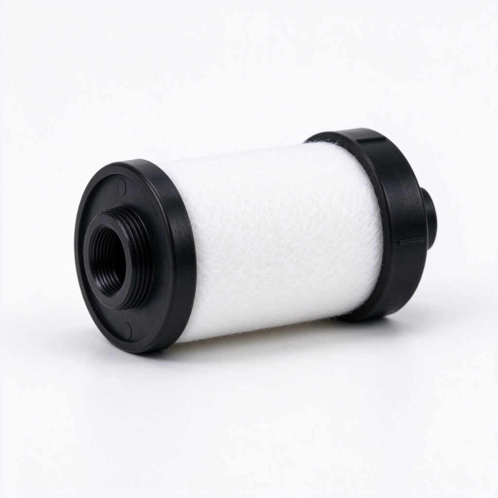 WIRES Hiross replacement compressed air precision filter element on white background
