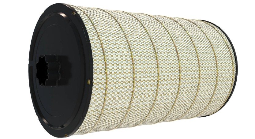 WIRES HXE11090 primary air filter element replacement cylindrical cartridge