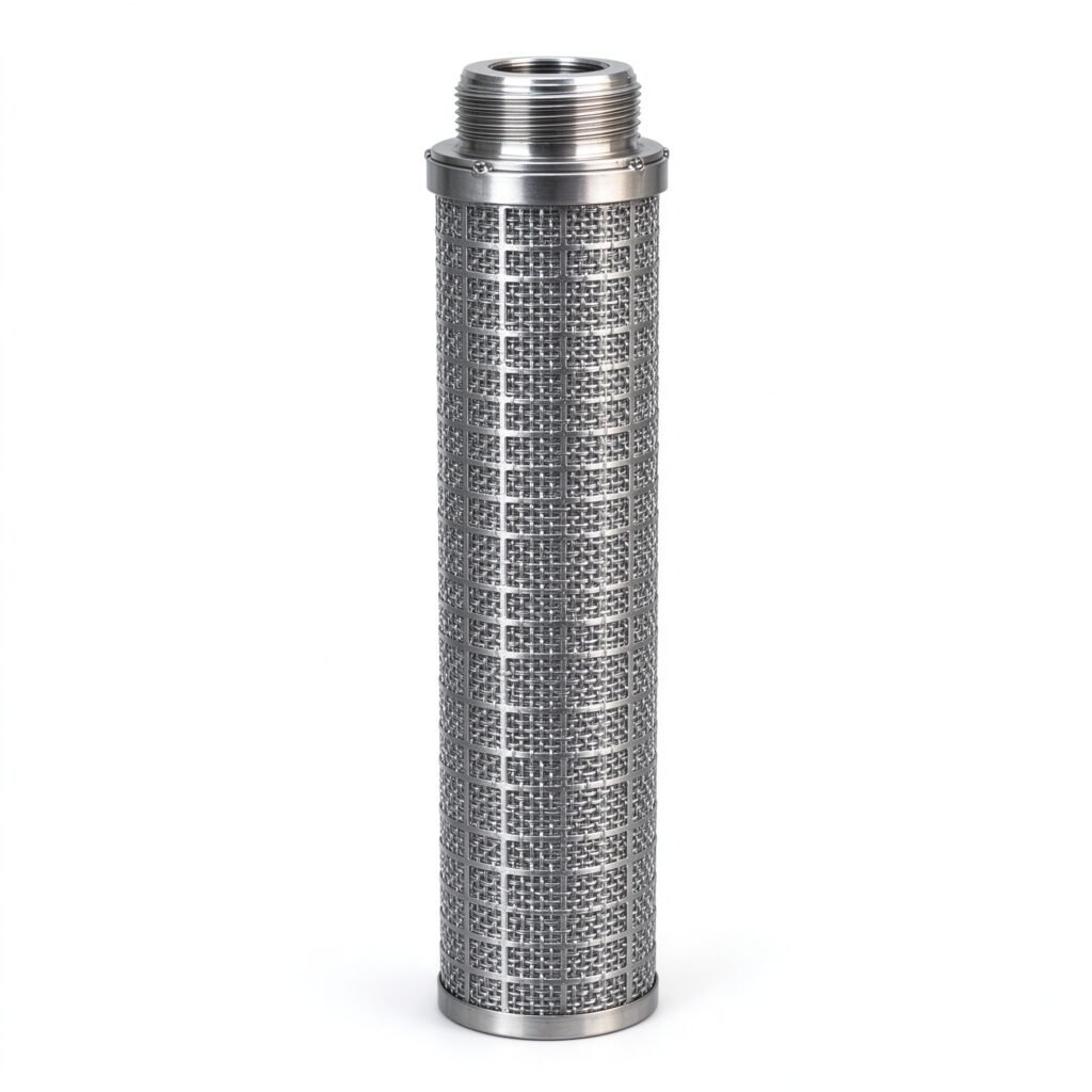 WIRES Sintered Metal Fiber Felt Filter Element for High Temperature Filtration